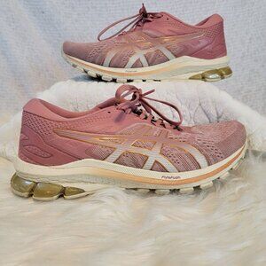 Women's ASICS GT 1000 10 Running Shoes Pink Cushioned Sneaker Athleisure Sz 10